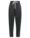 Mm6 Maison Margiela Woman Pants Black Size 4 Polyester, Virgin Wool, Elastane In Gray