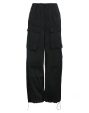 Mm6 Maison Margiela Woman Pants Black Size 6 Cotton