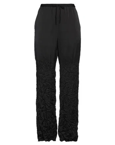 Mm6 Maison Margiela Woman Pants Black Size 6 Polyester