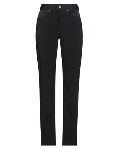 Mm6 Maison Margiela Woman Pants Black Size 6 Polyester, Elastane