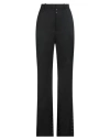 Mm6 Maison Margiela Woman Pants Black Size 6 Polyester, Virgin Wool, Elastane In Black