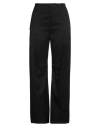 Mm6 Maison Margiela Woman Pants Black Size 6 Polyester, Virgin Wool, Elastane In Black
