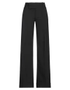 Mm6 Maison Margiela Woman Pants Black Size 4 Polyester, Virgin Wool, Elastane In Black