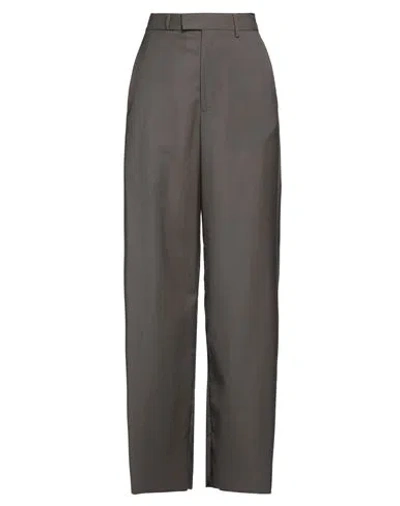 Mm6 Maison Margiela Woman Pants Charcoal Size 6 Virgin Wool In Grey