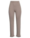 Mm6 Maison Margiela Woman Pants Light Brown Size L Wool, Polyamide In Beige