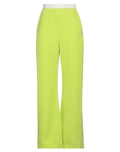 Mm6 Maison Margiela Woman Pants Light Green Size 6 Polyester
