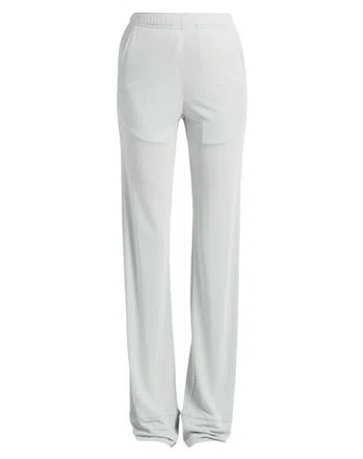 Mm6 Maison Margiela Woman Pants Light Grey Size Xs Viscose In White