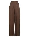 Mm6 Maison Margiela Woman Pants Military Green Size 26 Polyester In Green