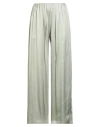 Mm6 Maison Margiela Woman Pants Sage Green Size 8 Viscose In Green