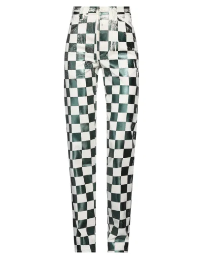 Mm6 Maison Margiela Pants In White