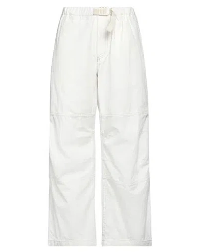 Mm6 Maison Margiela Woman Pants White Size 8 Cotton