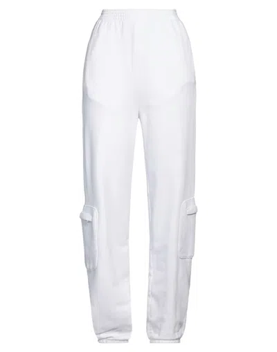 Mm6 Maison Margiela Pants In White