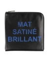 Mm6 Maison Margiela Woman Coin Purse Black Size - Cow Leather In Black