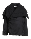 Mm6 Maison Margiela Woman Puffer Black Size L Polyester