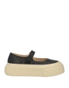 Mm6 Maison Margiela Chunky Gambetta Shoes In Black