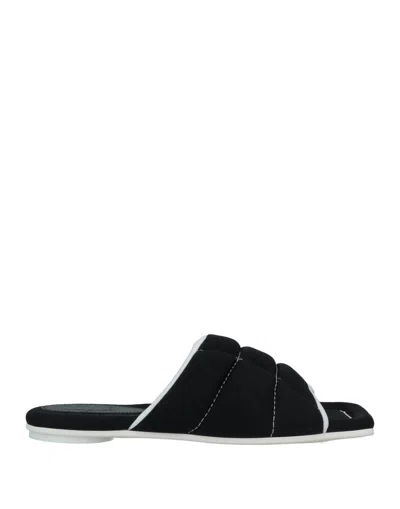 Mm6 Maison Margiela Sandals In Black