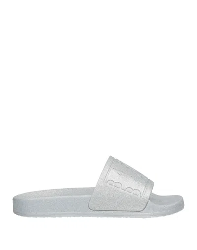 Mm6 Maison Margiela Sandals In Silver