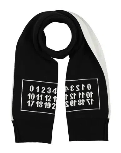 Mm6 Maison Margiela Woman Scarf White Size - Acrylic, Virgin Wool, Polyamide, Elastane