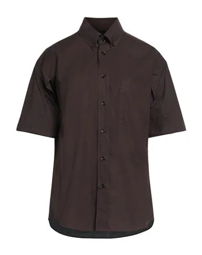 Mm6 Maison Margiela Woman Shirt Black Size 4 Cotton