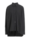 Mm6 Maison Margiela Woman Shirt Black Size 6 Cotton In Black