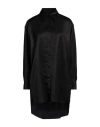 Mm6 Maison Margiela Woman Shirt Black Size 6 Viscose