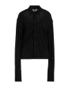 Mm6 Maison Margiela Woman Shirt Black Size M Viscose