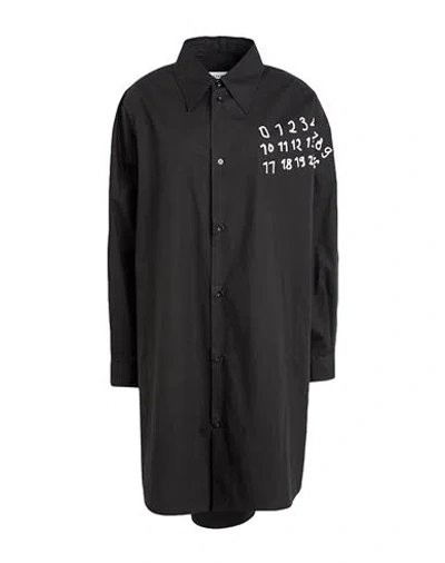 Mm6 Maison Margiela Woman Shirt Black Size S Cotton