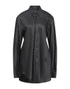 Mm6 Maison Margiela Woman Shirt Black Size S Viscose In Black