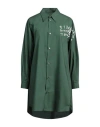 Mm6 Maison Margiela Woman Shirt Green Size M Cotton