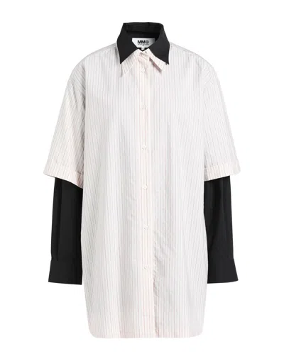 Mm6 Maison Margiela Shirts In Purple