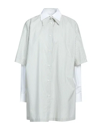 Mm6 Maison Margiela Shirts In Blue