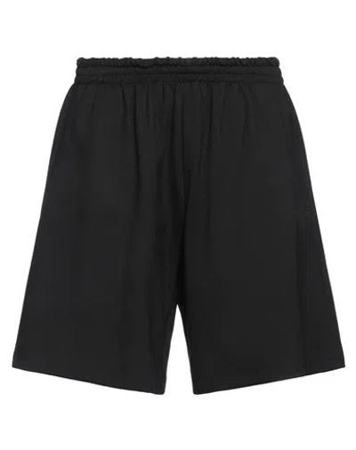 Mm6 Maison Margiela Woman Shorts & Bermuda Shorts Black Size M Viscose, Polyamide, Elastane