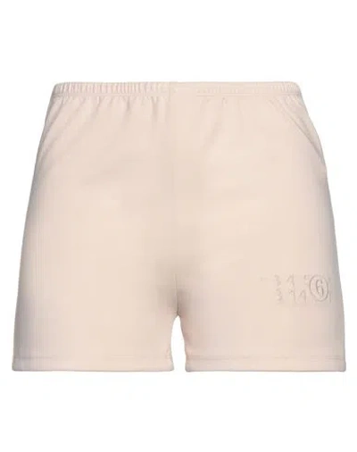 Mm6 Maison Margiela Woman Shorts & Bermuda Shorts Blush Size S Polyester, Elastane In Pink