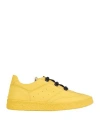 Mm6 Maison Margiela Woman Sneakers Yellow Size 7 Textile Fibers In Yellow
