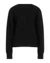 Mm6 Maison Margiela Woman Sweater Black Size L Wool In Black