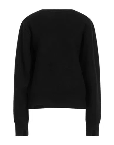 Mm6 Maison Margiela Woman Sweater Black Size L Wool
