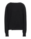 Mm6 Maison Margiela Woman Sweater Black Size Xl Virgin Wool In Black