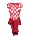 Mm6 Maison Margiela Sweaters In Red
