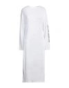 Mm6 Maison Margiela Woman Sweater White Size M Cotton In White