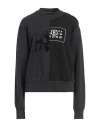 Mm6 Maison Margiela Woman Sweatshirt Black Size M Cotton