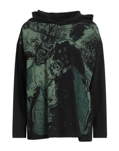 Mm6 Maison Margiela Woman Sweatshirt Black Size M Cotton