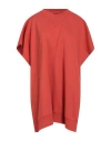 Mm6 Maison Margiela Woman Sweatshirt Orange Size S Cotton, Elastane In Orange