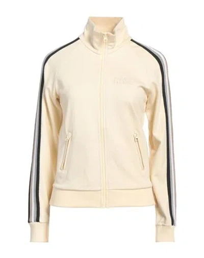 Mm6 Maison Margiela Woman Sweatshirt Pastel Yellow Size M Cotton