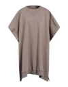 Mm6 Maison Margiela Woman Sweatshirt Taupe Size L Cotton, Elastane In Grey
