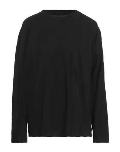 Mm6 Maison Margiela Woman T-shirt Black Size S Cotton