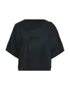 Mm6 Maison Margiela Woman T-shirt Steel Grey Size L Cotton