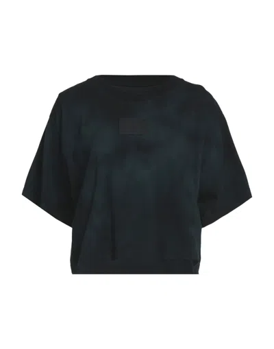Mm6 Maison Margiela Woman T-shirt Steel Grey Size L Cotton