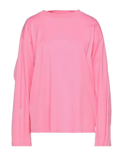 Mm6 Maison Margiela T-shirts In Pink