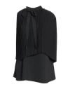 Mm6 Maison Margiela Woman Top Black Size 6 Polyester In Black