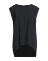Mm6 Maison Margiela Woman Top Black Size 6 Polyester